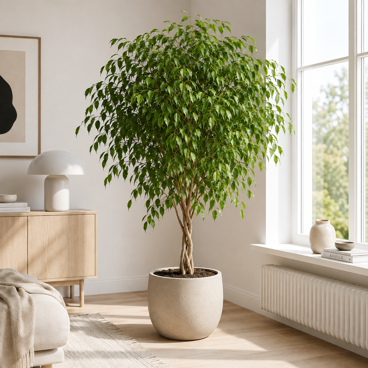 Fikus Benjamina – Eleganckie drzewko doniczkowe | Ficus benjamina — zdjęcie 4