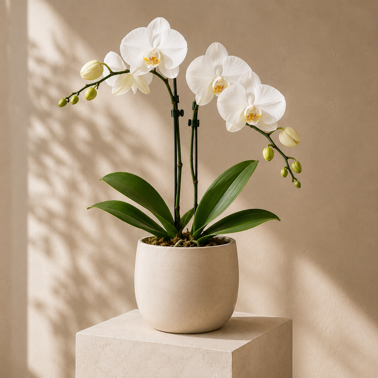 Storczyk Phalaenopsis Biały – Elegancki storczyk doniczkowy | Phalaenopsis
