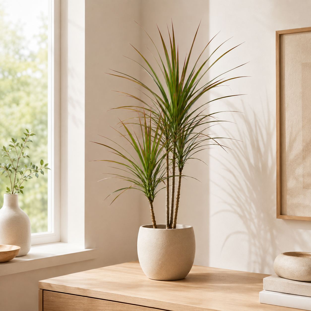 Dracena Marginata – Smukła roślina doniczkowa | Dracaena marginata — zdjęcie 4