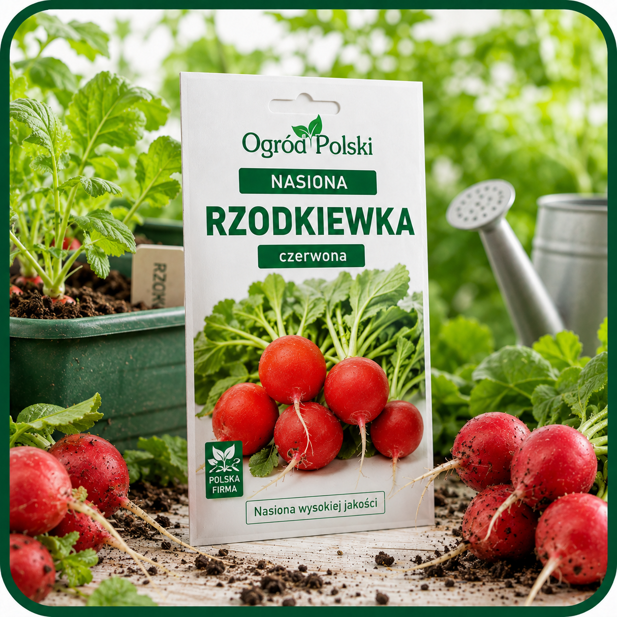 Nasiona Rzodkiewki Czerwonej – Wysokiej jakości nasiona do uprawy | Rzodkiewka
