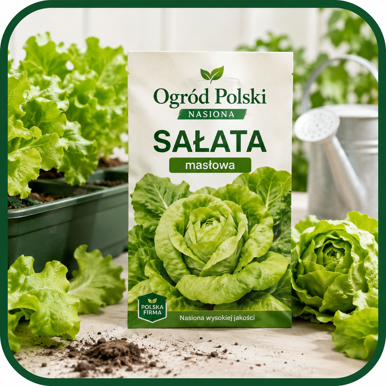 Nasiona Sałaty Masłowej – Wysokiej jakości nasiona do uprawy | Sałata