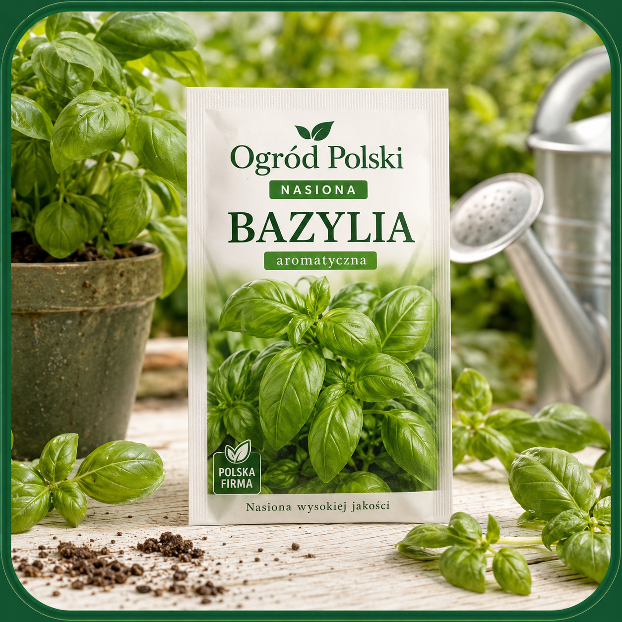 Nasiona Bazylii Aromatycznej – Wysokiej jakości nasiona do uprawy | Bazylia