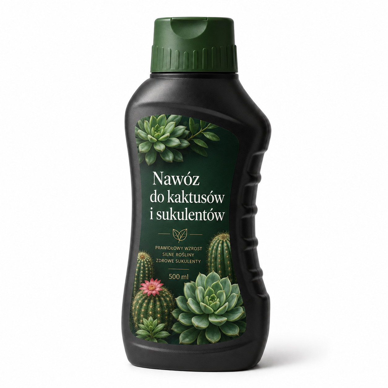 Nawóz do Kaktusów i Sukulentów 500 ml – Płynny Nawóz do Roślin Sucholubnych