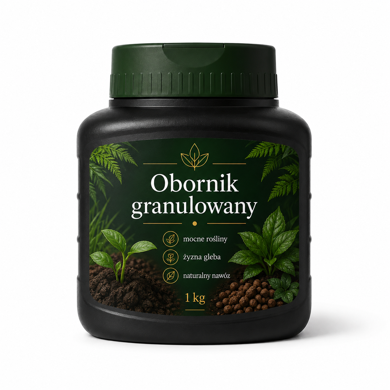 Obornik Granulowany 1 kg – Naturalny Nawóz Organiczny do Ogrodu i Upraw — zdjęcie 4