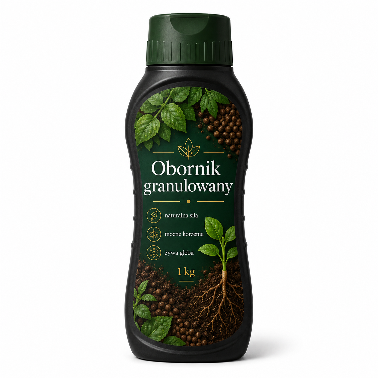 Obornik Granulowany 1 kg – Naturalny Nawóz Organiczny do Ogrodu i Upraw — zdjęcie 5